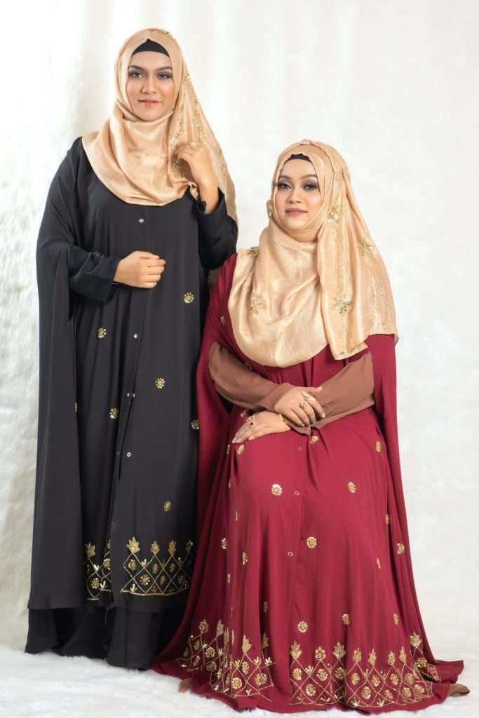 Designer pocket sleeves Cape Abaya